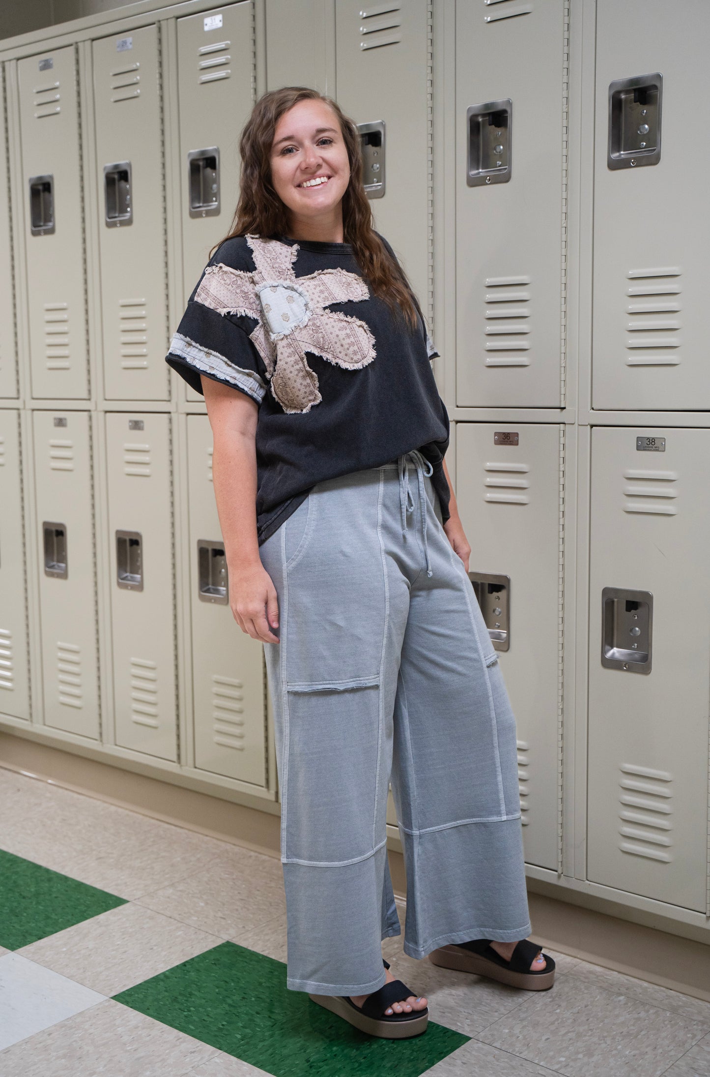 Patchwork Flower Top
