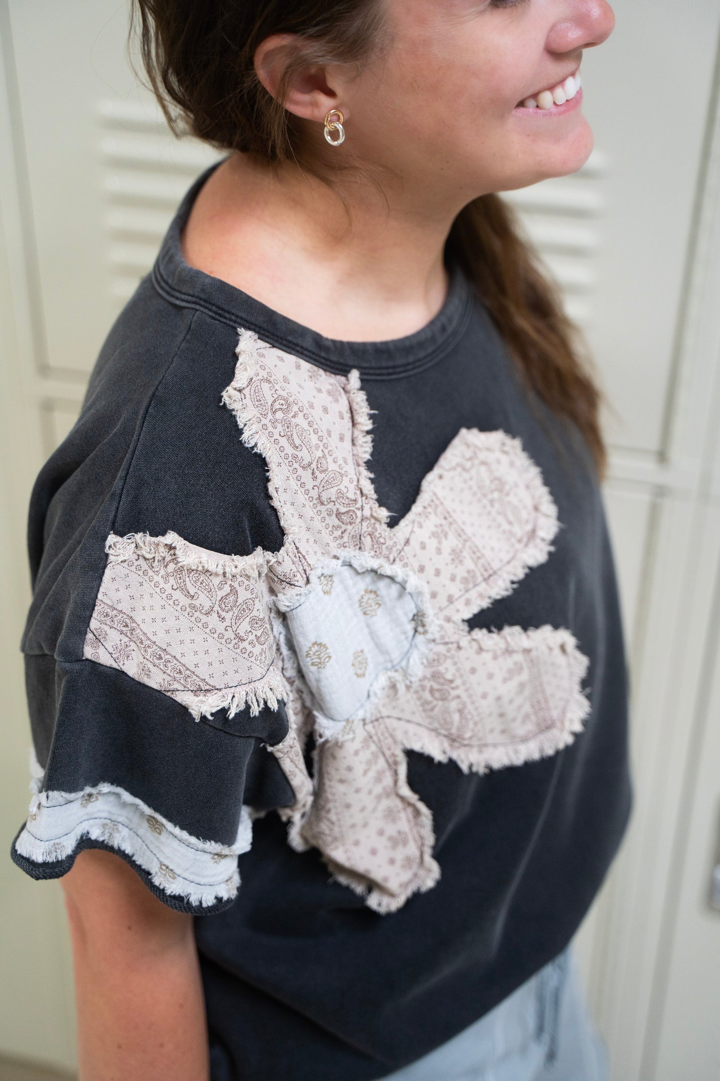 Patchwork Flower Top