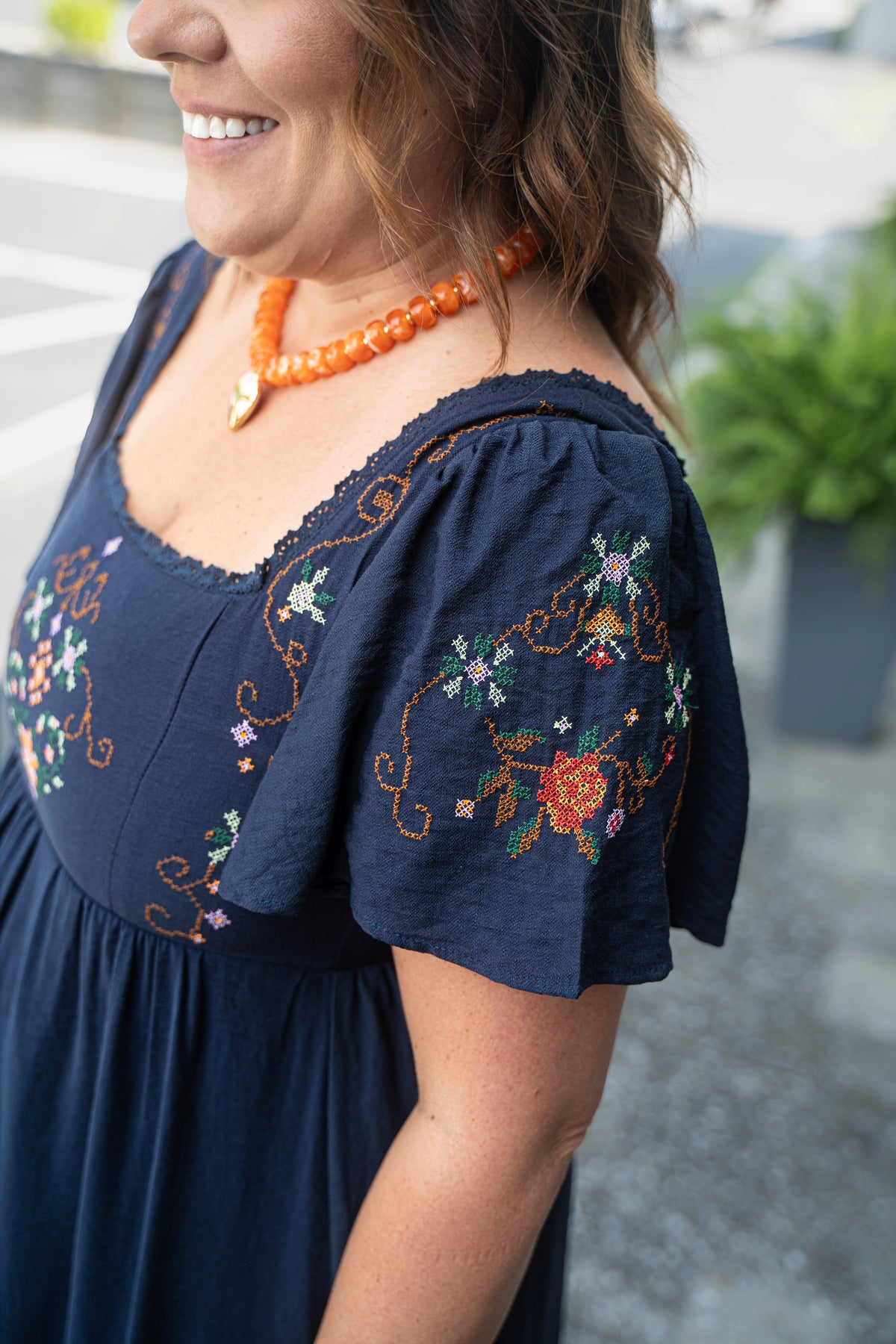 Embroidered Goodness Dress