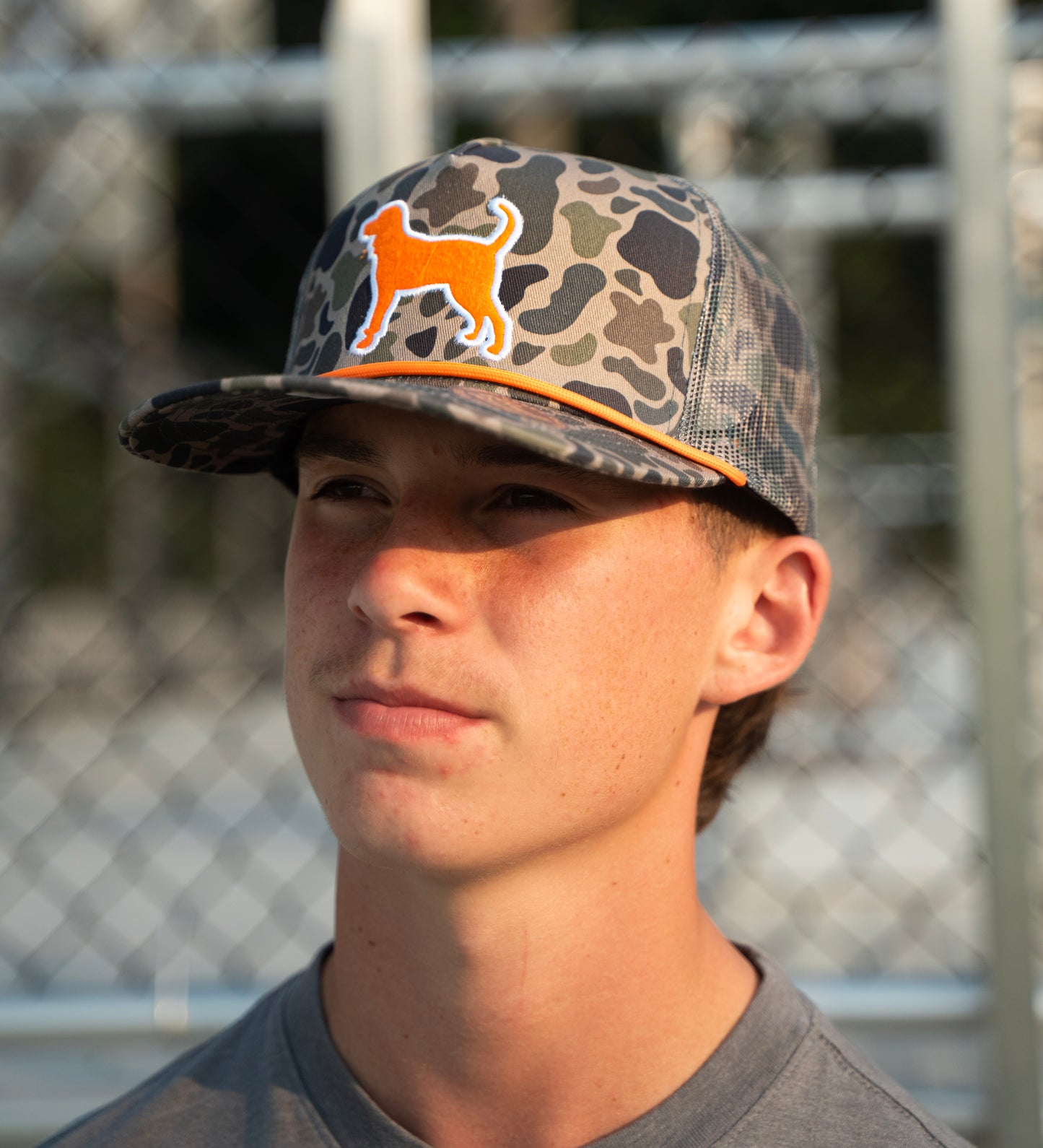 Blue Tick Trucker Cap