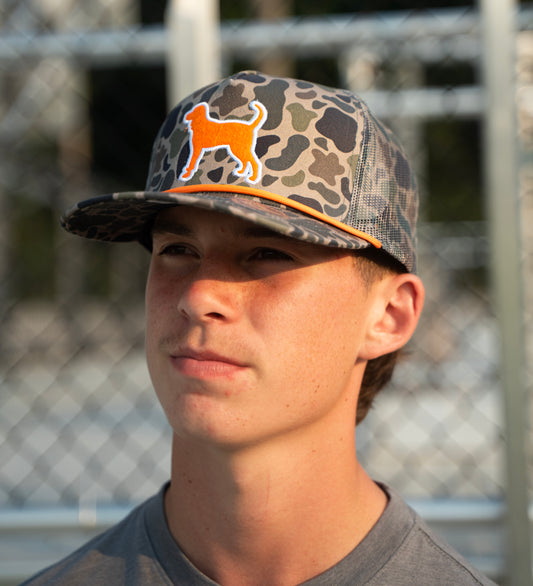 Blue Tick Trucker Cap