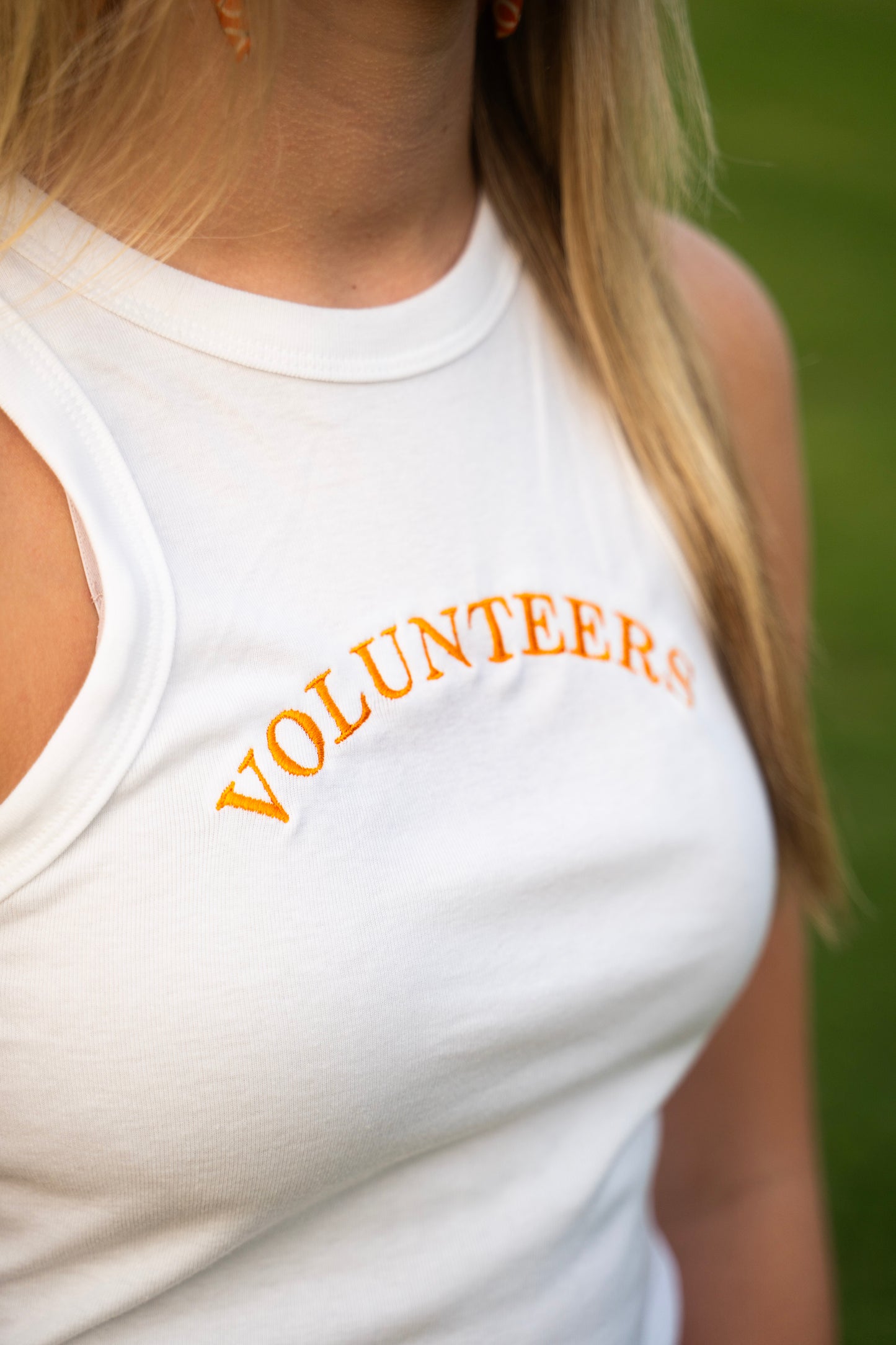 Tennessee Embroidered Racerback Tank