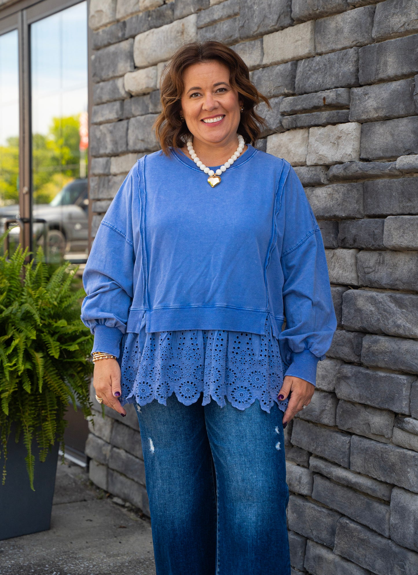 blue tunic fall 