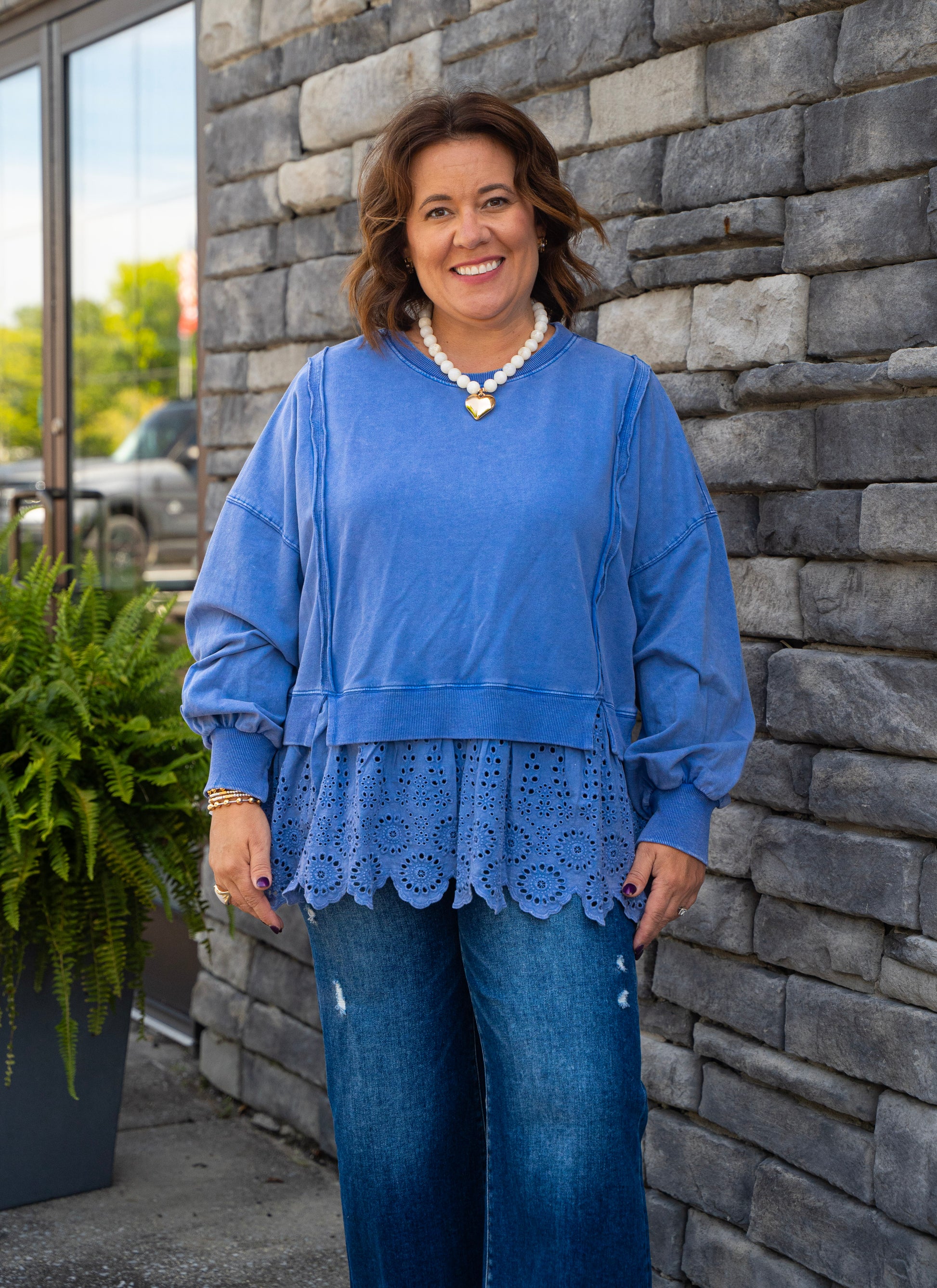 blue tunic fall 
