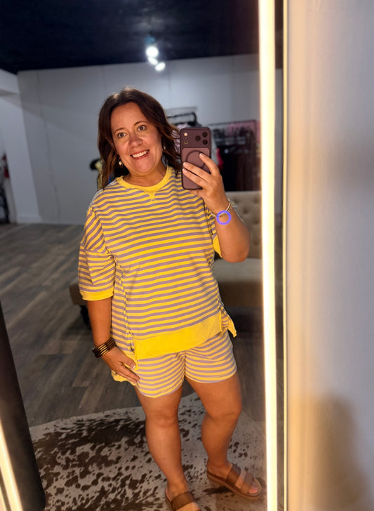 Color Block Lounge Set