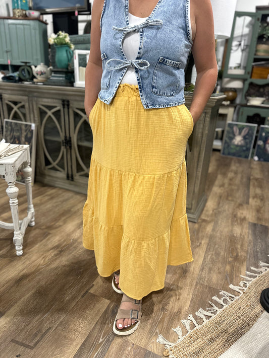 Boho Tiered Skirt