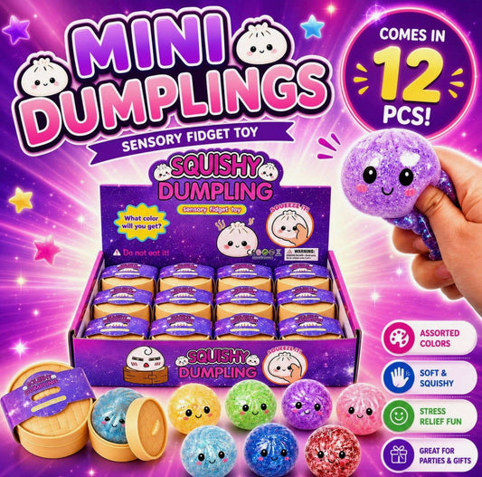Mini Glitter Dumplings