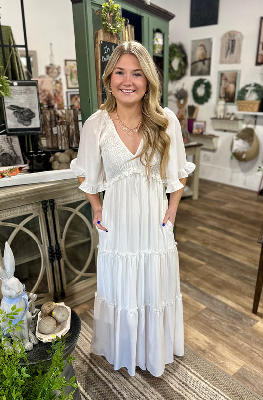 Tiered in Grace Dress