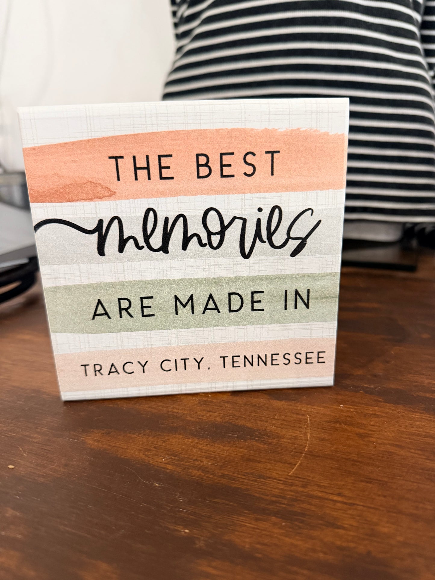 Square Wooden City State