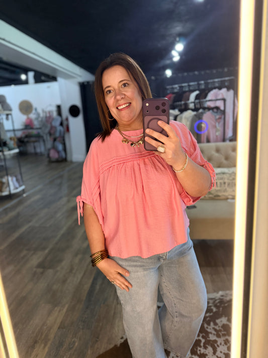 Positively Pleated Top