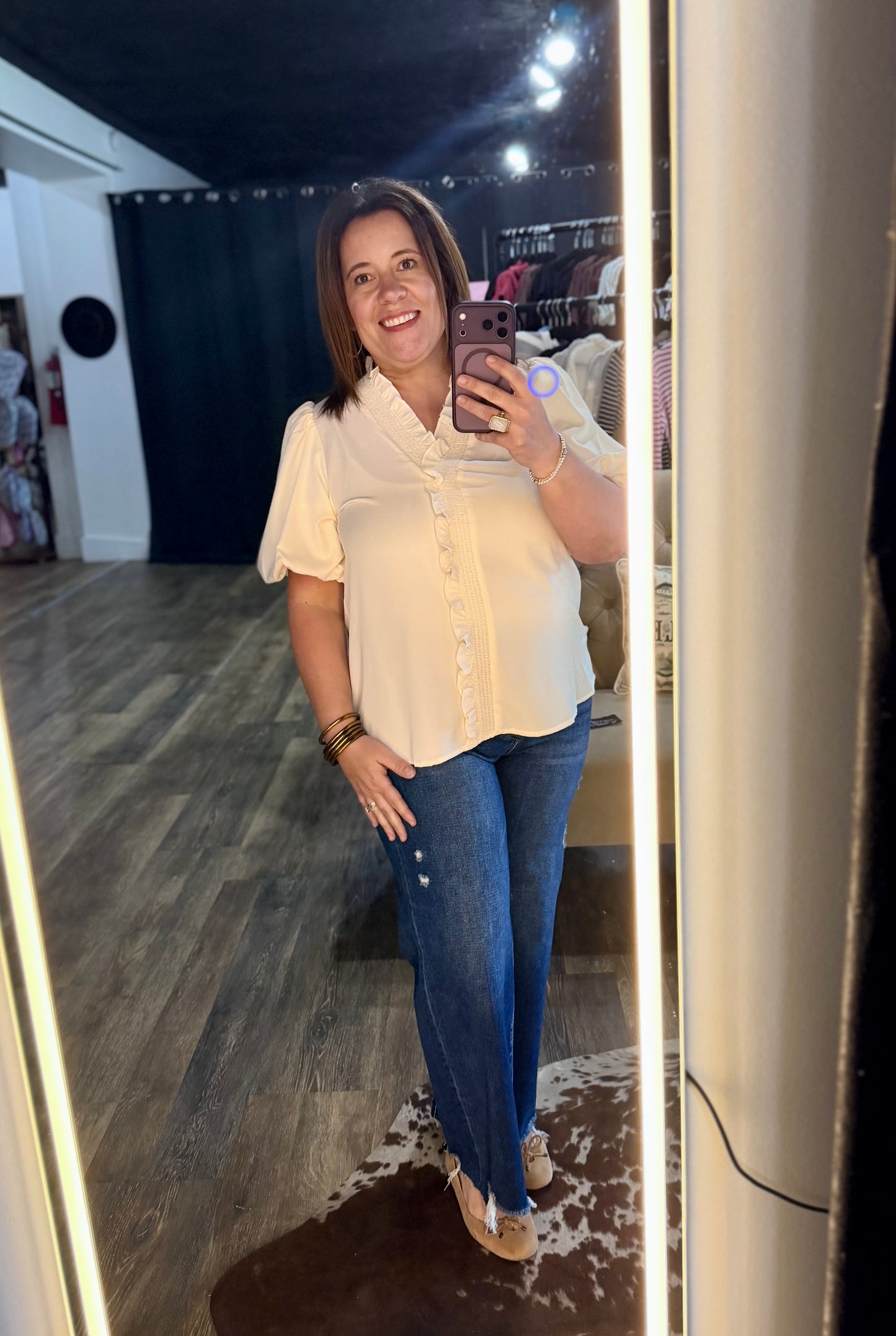 Romantic Ruffles Top