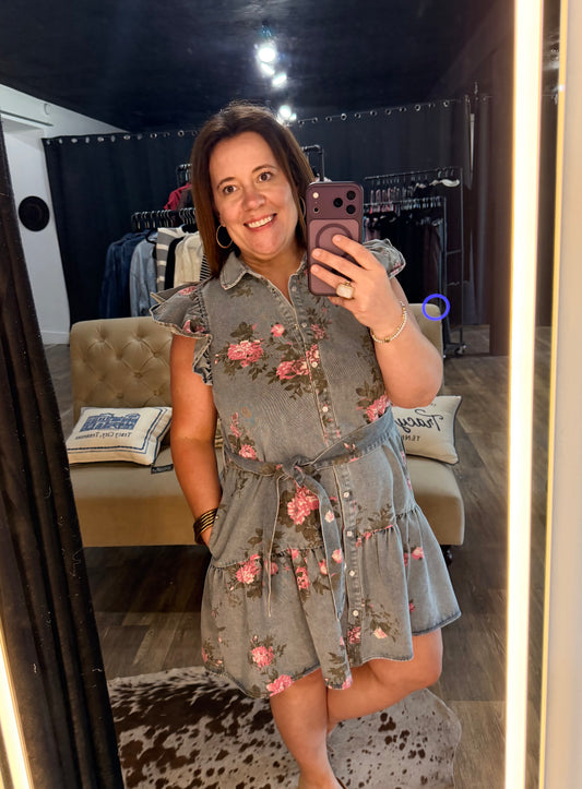 Rosalie Denim Dress