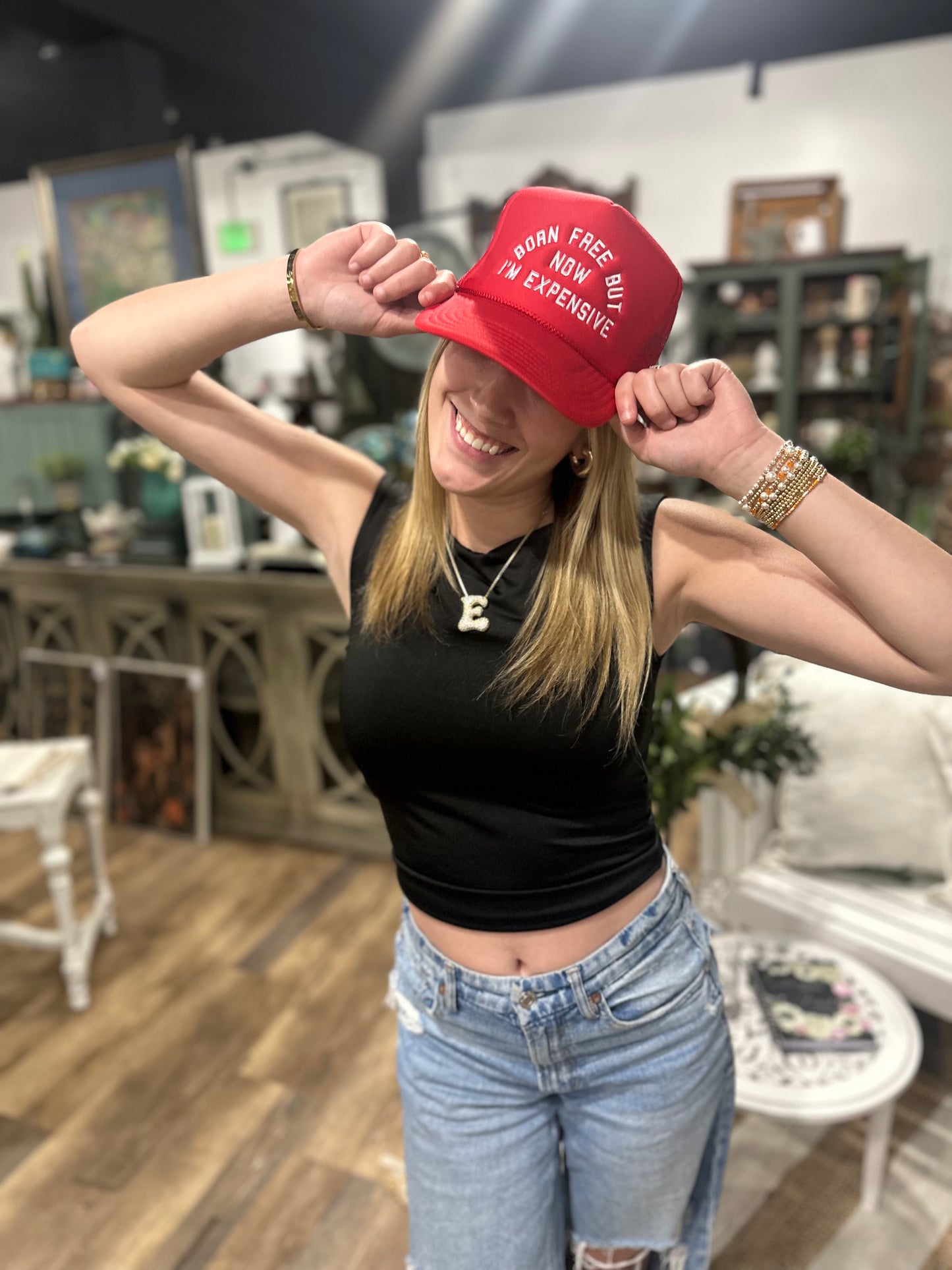 Born Free Now Expensive Hat