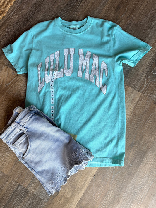 Lulu Mac Comfort Mint/Lt. Camo Tee
