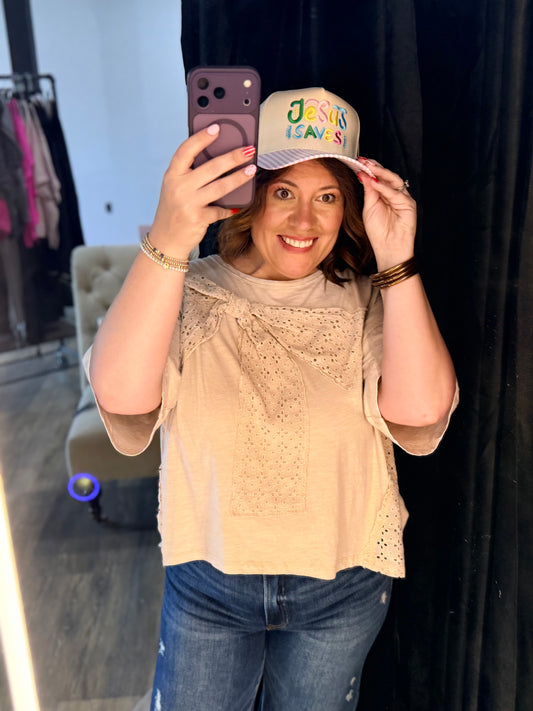 Jesus Saves Embroidered Hat
