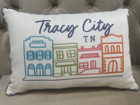 Main Street Mutl Tracy City Pillow