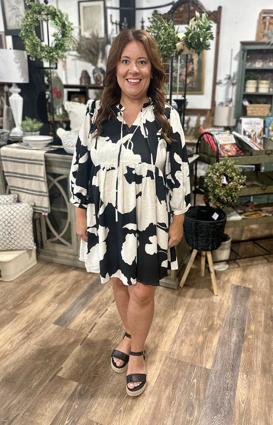 Poppy Peasant Dress