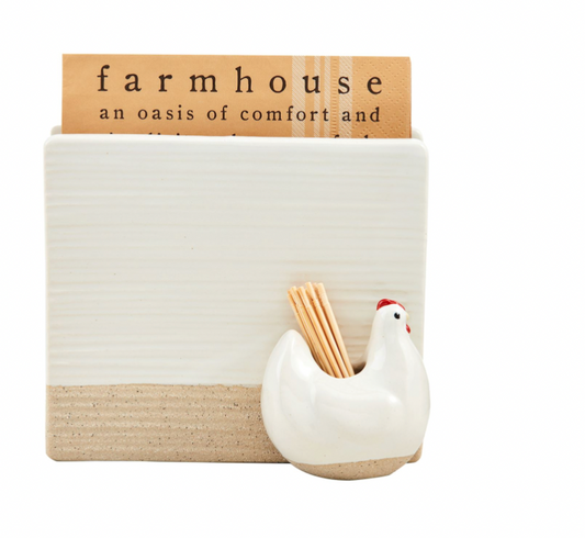 Farm Napkin and Toothpick Set