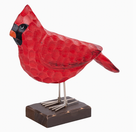 Carved Red Bird