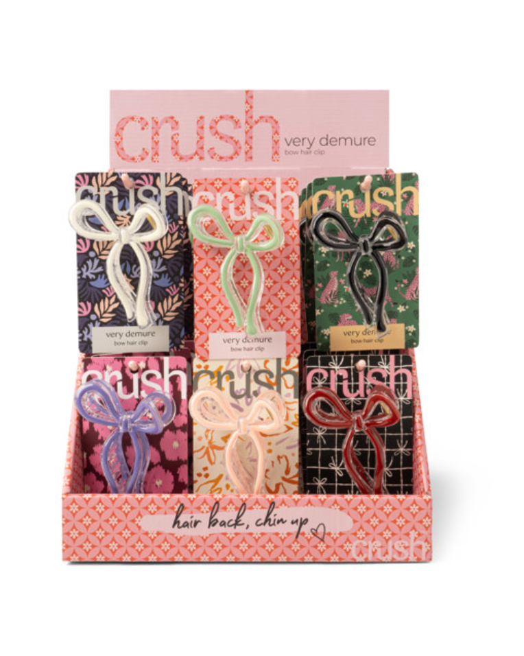 Crush Very Demure Bow Clip