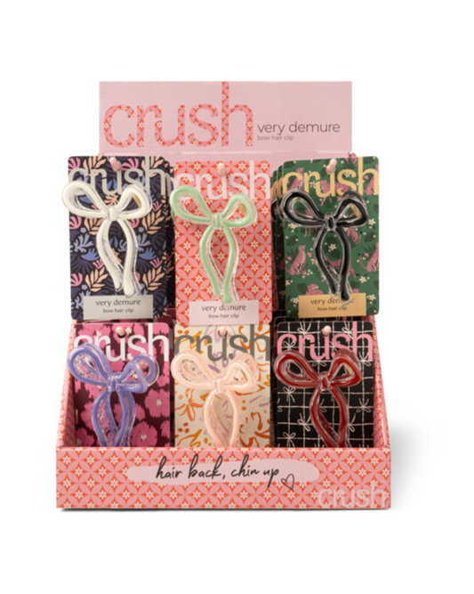 Crush Very Demure Bow Clip