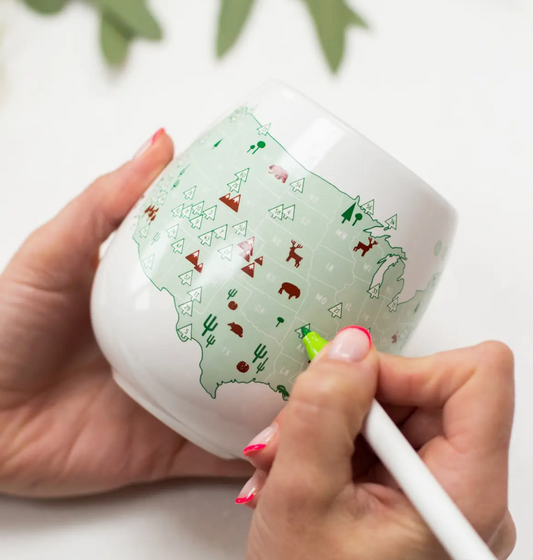National Parks USA Mug with Pen