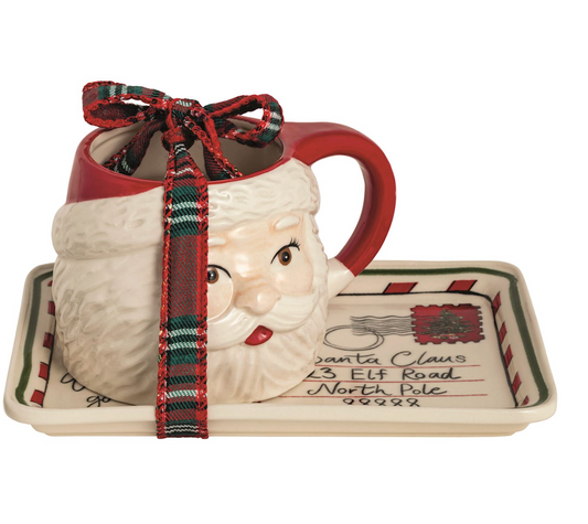 Figural Milk Cookies For Santa