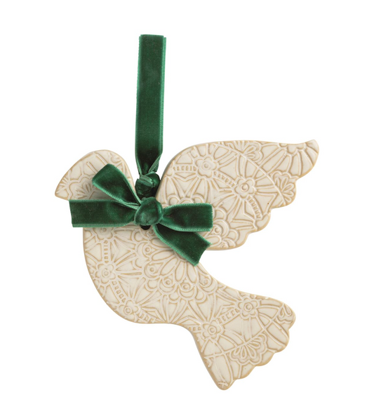 Boxed Turtle Dove Ornament