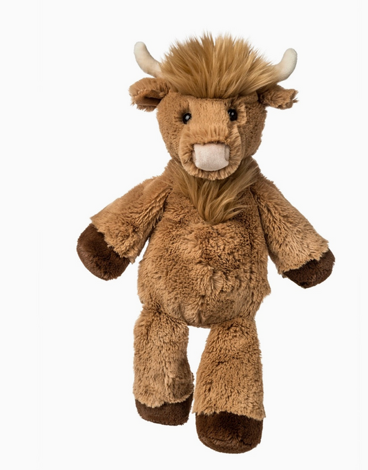 Marshmallow Hagrid Highland Cow Stuffy