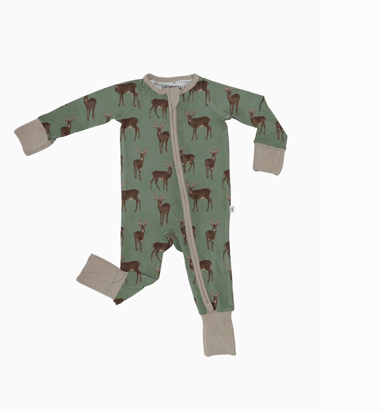 GOOSIES LS Convertible Zip Up PJS