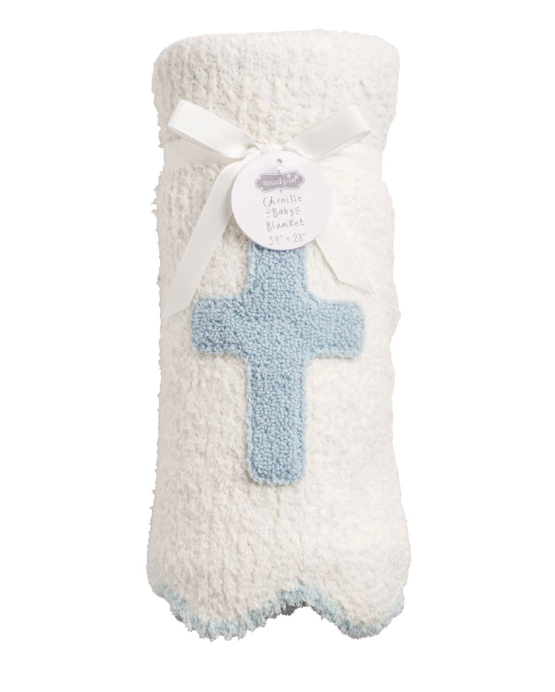 Cross Chenille Blanket