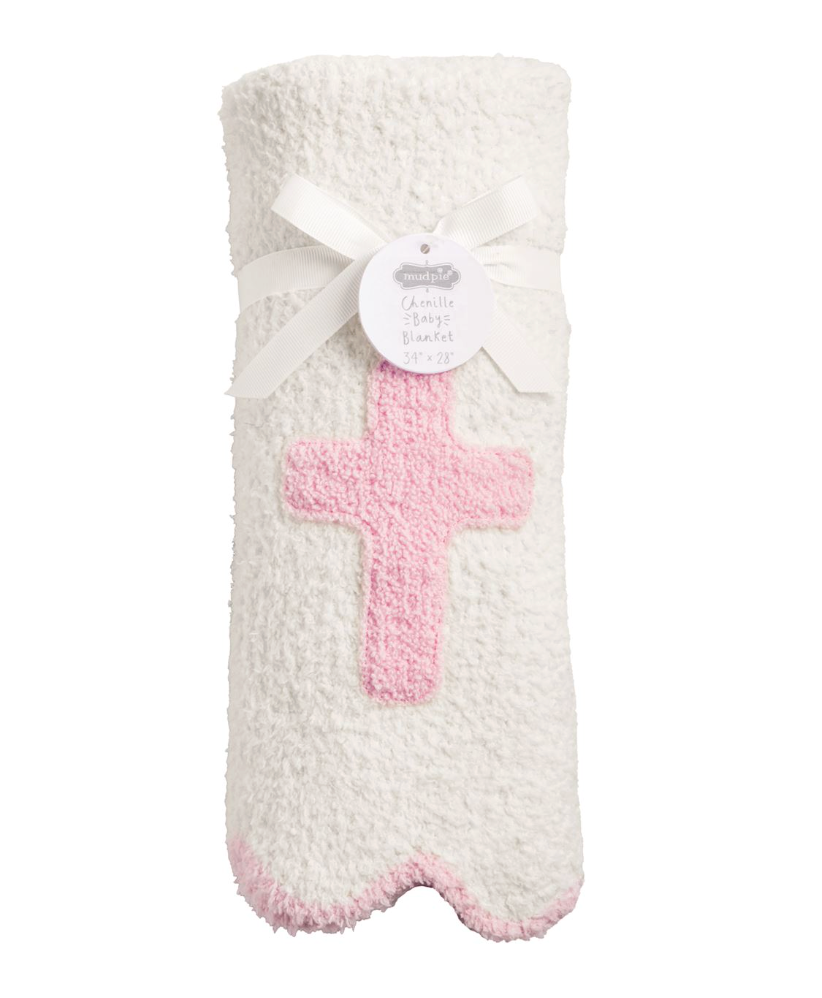 Cross Chenille Blanket