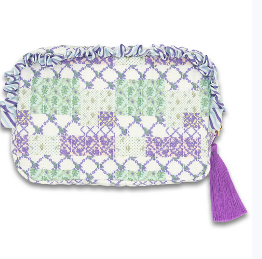 Simply Southern Quilted Cosmetic Bag