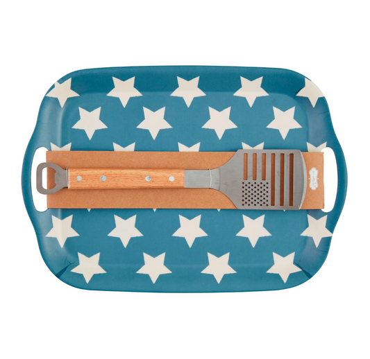 Americana trey for cookouts