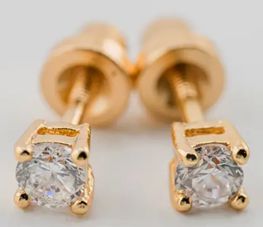 14 ct gold earrings for baby