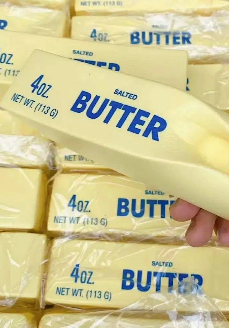 Squishy butter in two sizes