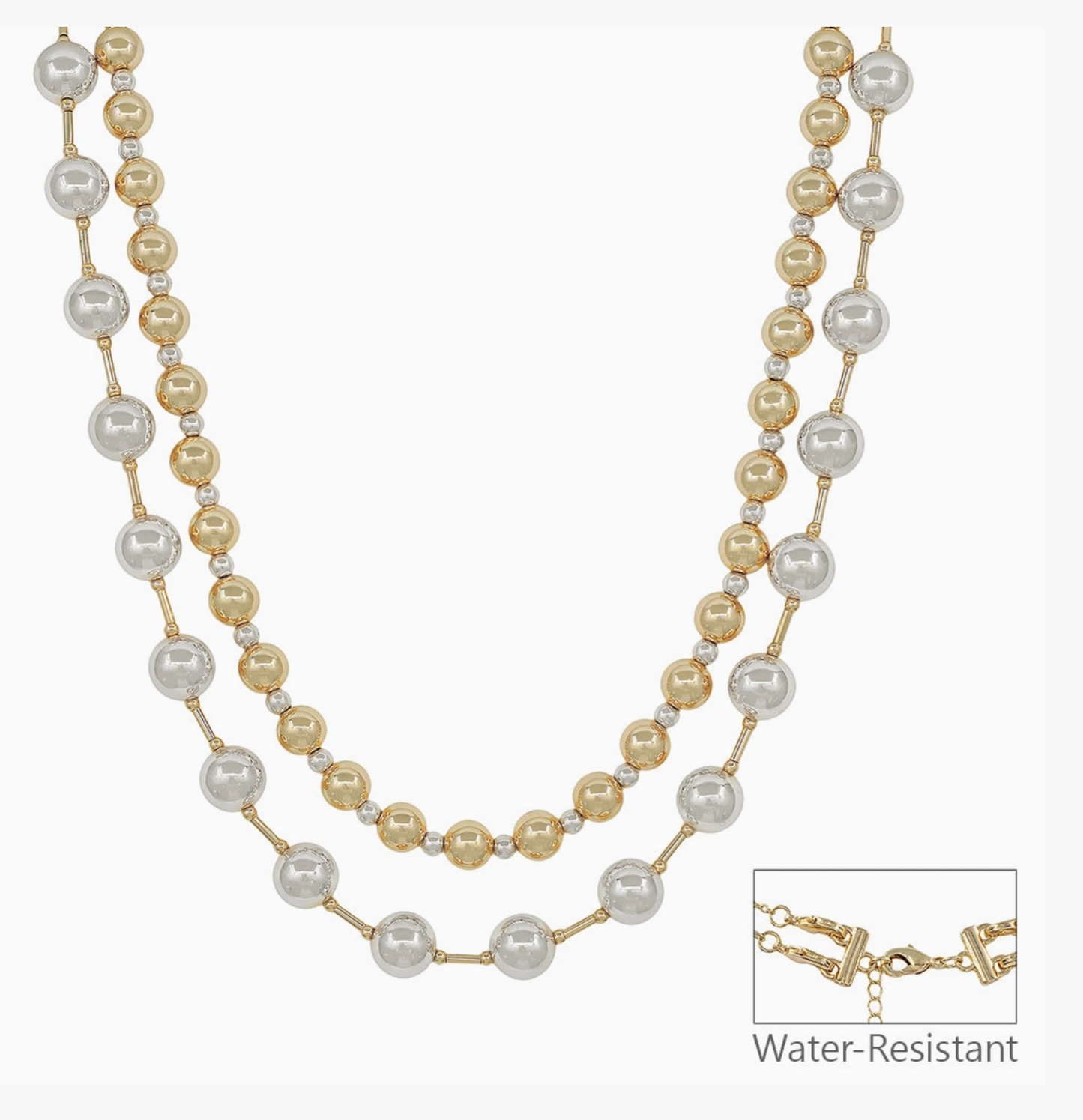 Gold & Silver Multiway Necklace