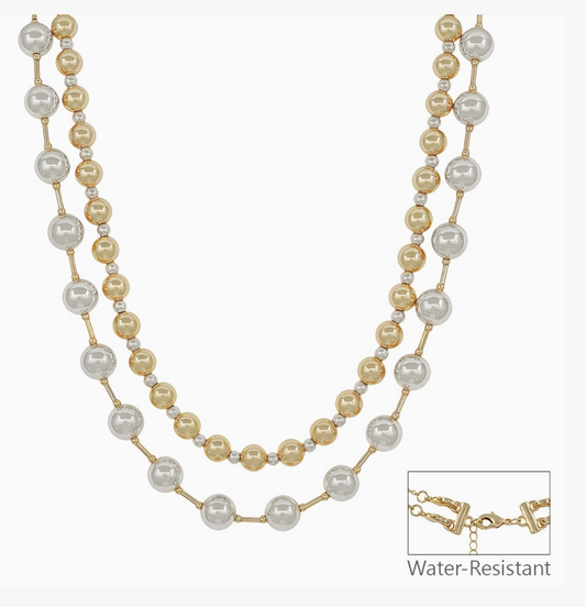 Gold & Silver Multiway Necklace