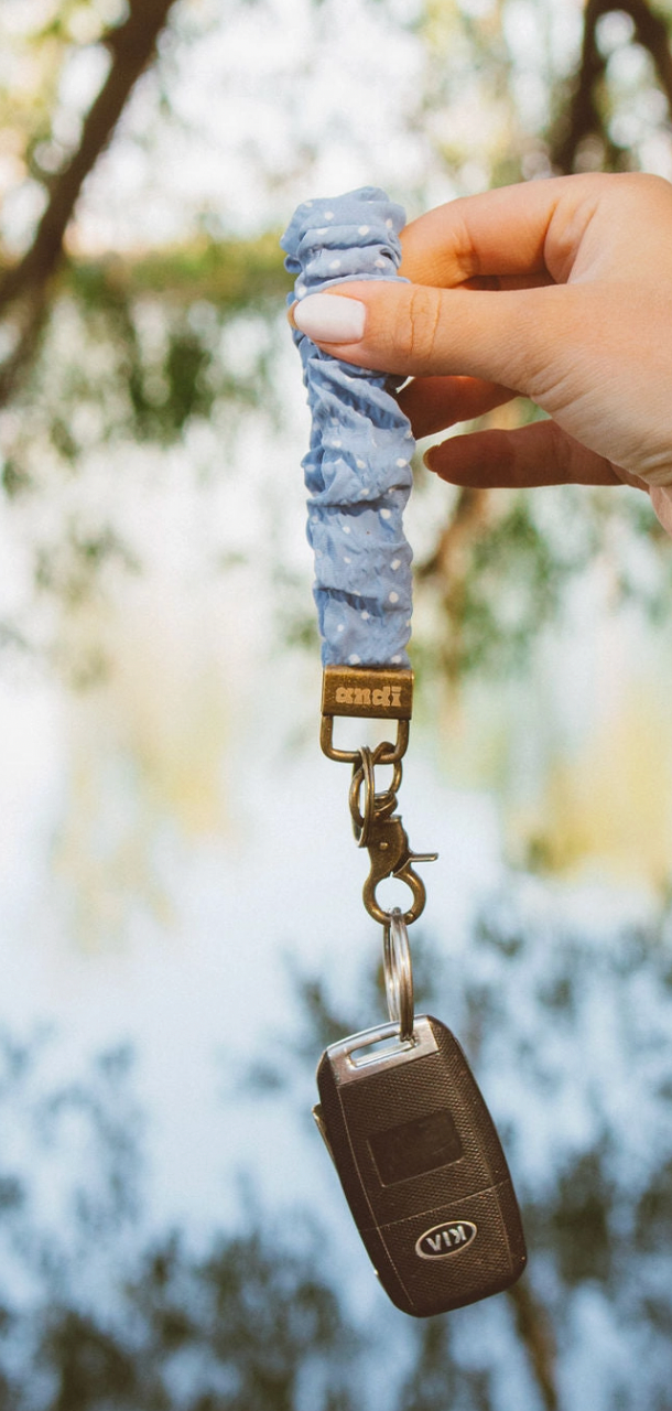 Scrunchie Keychain
