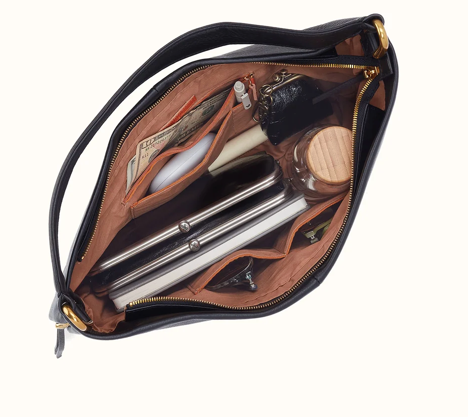Harley Hobo In Pebbled Leather by Hobo