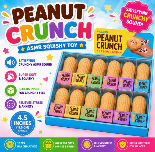 Peanut Crunch ASMR Squishy