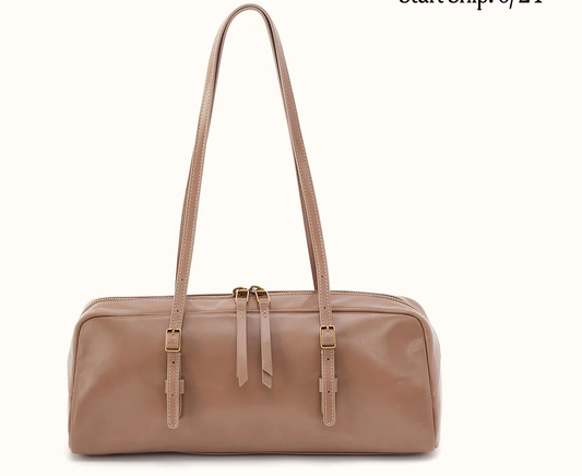 Scottie Satchel In Polished Leather