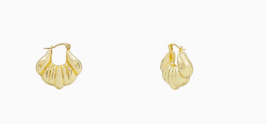 Puffy Huggie Earring