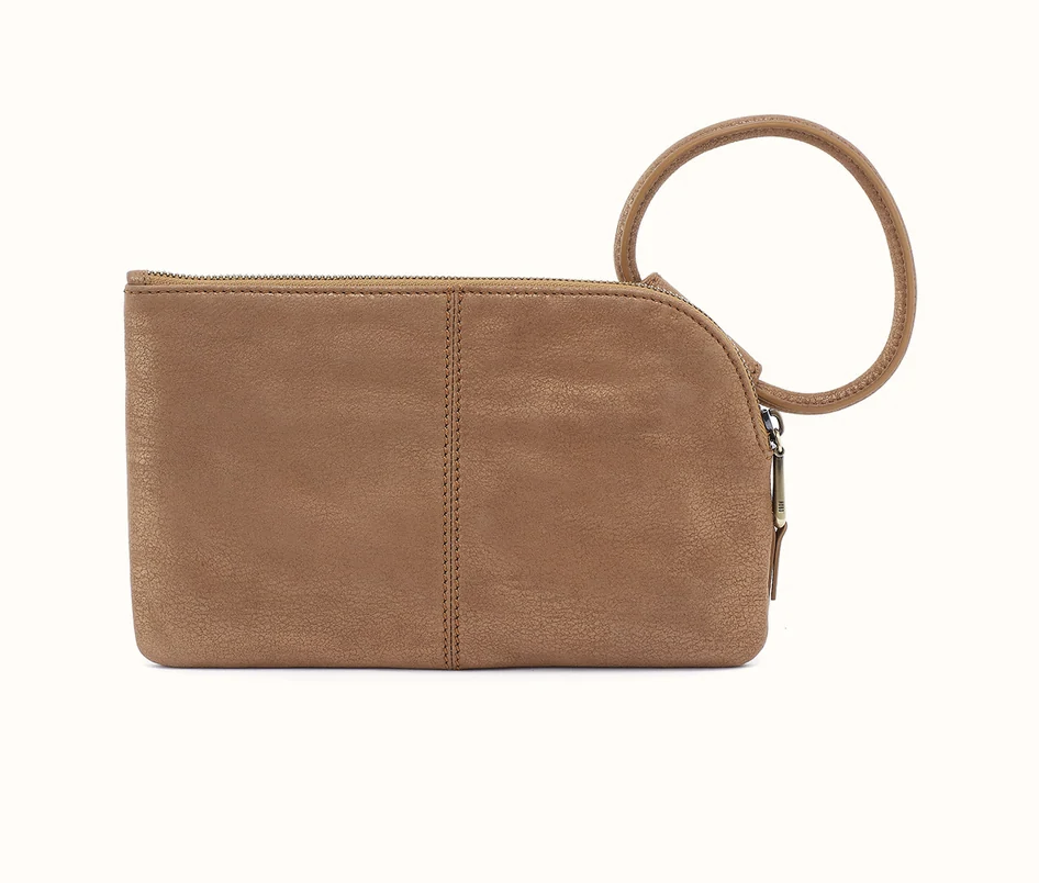 Sable Wristlet in Honey Gold by Hobo