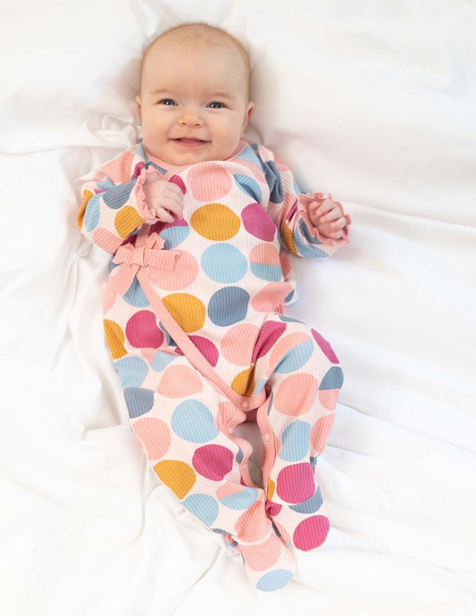 Dot Print Baby Sleeper