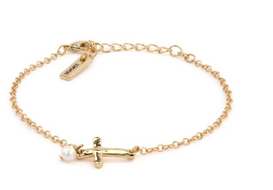 Dainty Cross Bracelet