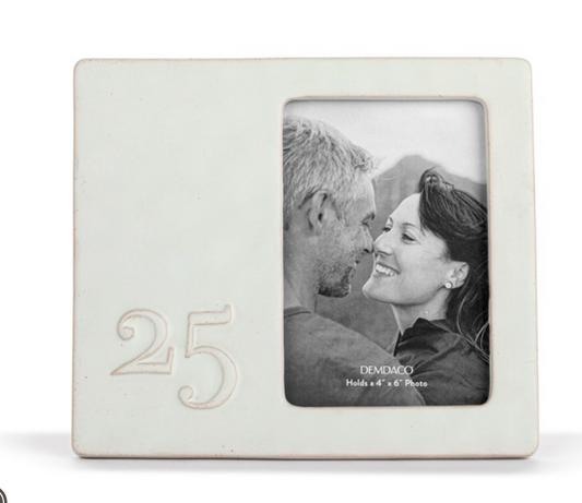 Inspired Ceramic 25 Years Frame
