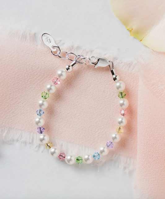 Colorful little girl bracelet