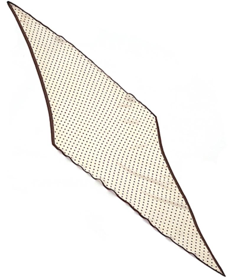 Polka Dot Printed Scarf