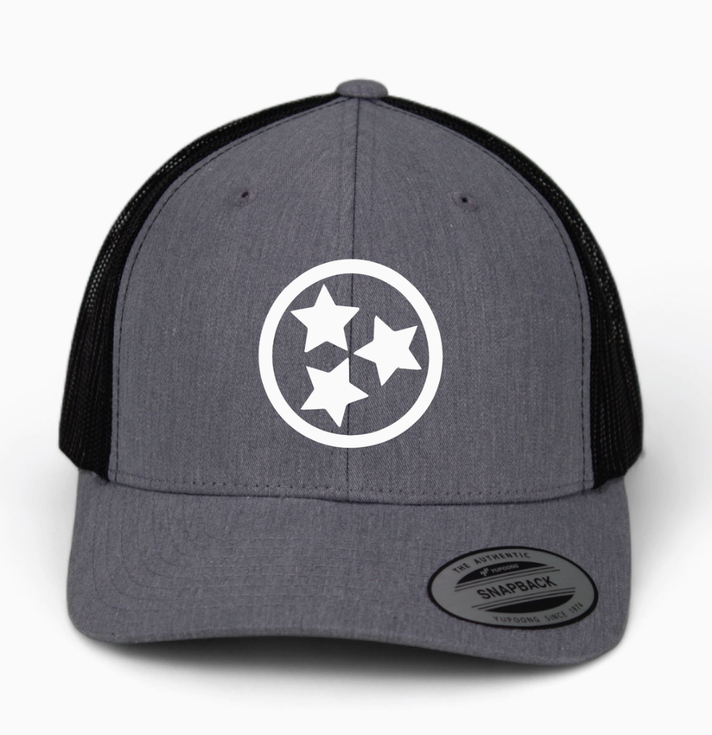 Silicon Tristar Trucker Hat
